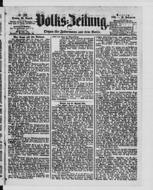 Volks-Zeitung on Aug 26, 1864