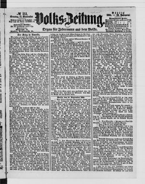 Volks-Zeitung on Sep 11, 1864