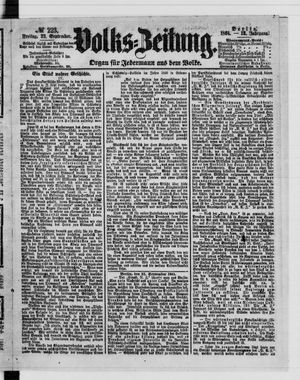 Volks-Zeitung on Sep 23, 1864