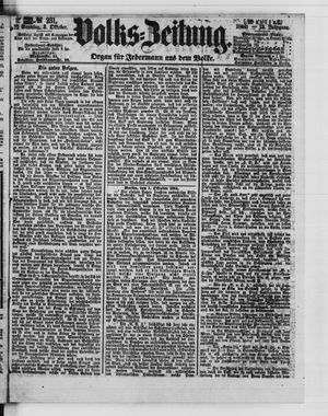 Volks-Zeitung vom 02.10.1864