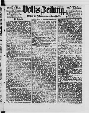 Volks-Zeitung vom 11.10.1864