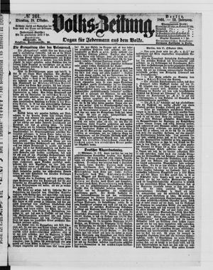 Volks-Zeitung vom 18.10.1864