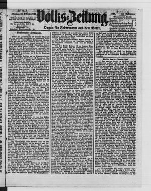 Volks-Zeitung on Oct 21, 1864