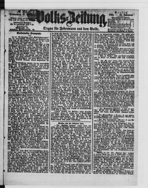 Volks-Zeitung vom 27.10.1864
