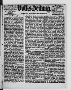 Volks-Zeitung vom 26.11.1864