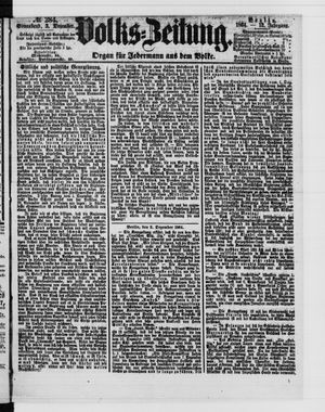 Volks-Zeitung vom 03.12.1864