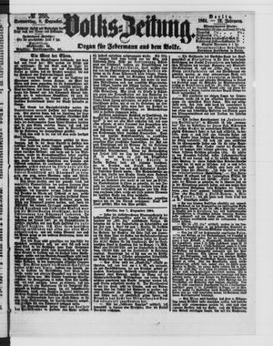 Volks-Zeitung vom 08.12.1864