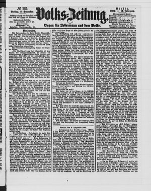 Volks-Zeitung vom 09.12.1864