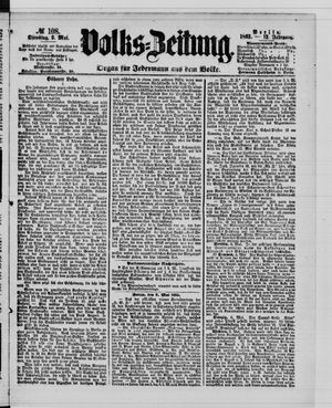 Volks-Zeitung vom 09.05.1865