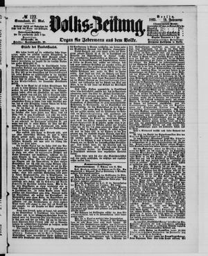 Volks-Zeitung on May 27, 1865