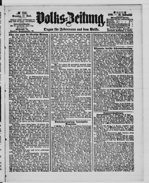 Volks-Zeitung on Jun 11, 1865