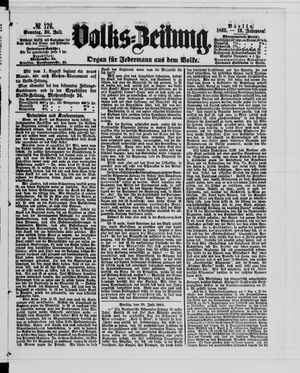 Volks-Zeitung vom 30.07.1865