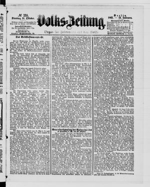 Volks-Zeitung vom 31.10.1865