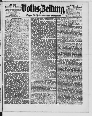 Volks-Zeitung vom 09.12.1865