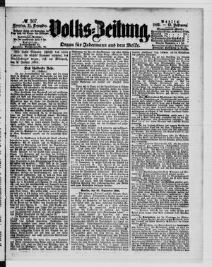 Volks-Zeitung on Dec 31, 1865