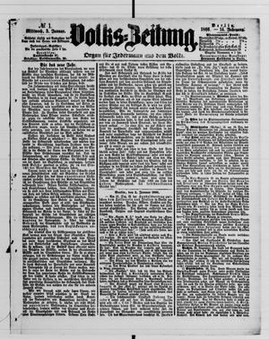 Volks-Zeitung on Jan 3, 1866