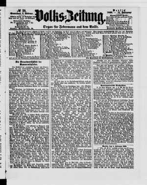 Volks-Zeitung on Feb 3, 1866