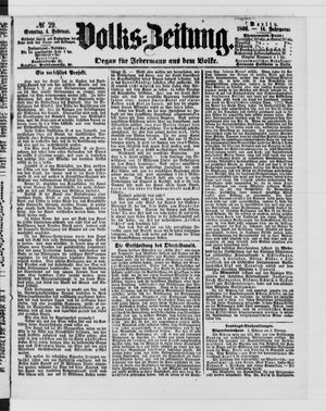 Volks-Zeitung on Feb 4, 1866