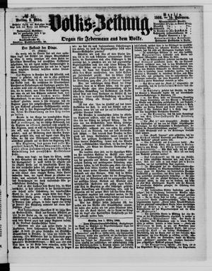Volks-Zeitung on Mar 2, 1866