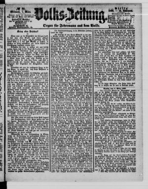 Volks-Zeitung on Mar 7, 1866