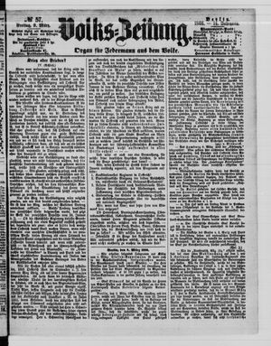 Volks-Zeitung on Mar 9, 1866