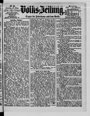 Volks-Zeitung on Mar 20, 1866