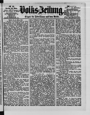 Volks-Zeitung vom 23.03.1866