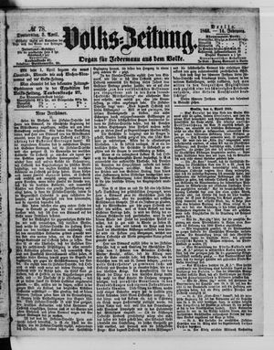 Volks-Zeitung on Apr 5, 1866