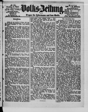 Volks-Zeitung vom 17.04.1866