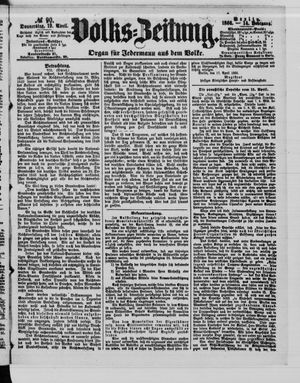 Volks-Zeitung vom 19.04.1866