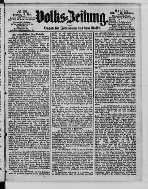 Volks-Zeitung on May 6, 1866
