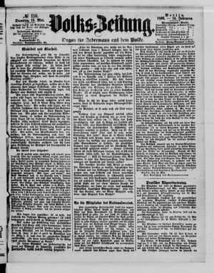 Volks-Zeitung vom 15.05.1866