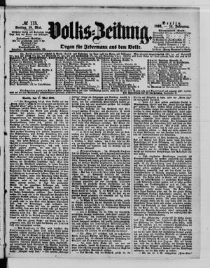 Volks-Zeitung vom 18.05.1866