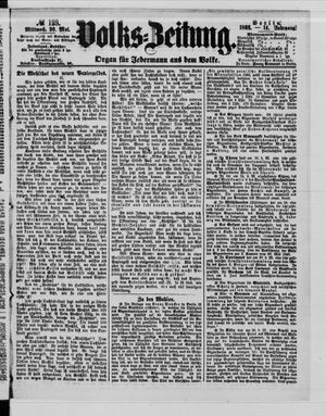 Volks-Zeitung vom 30.05.1866