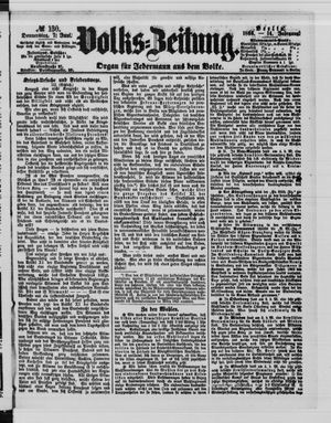 Volks-Zeitung vom 07.06.1866