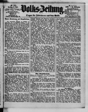 Volks-Zeitung on Jul 6, 1866