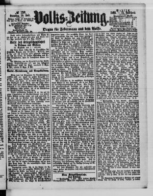 Volks-Zeitung vom 10.07.1866