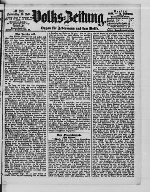 Volks-Zeitung on Jul 12, 1866