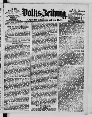 Volks-Zeitung vom 13.07.1866