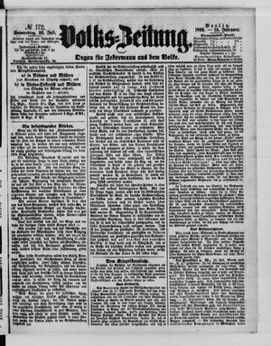 Volks-Zeitung vom 26.07.1866