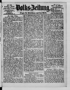 Volks-Zeitung vom 07.08.1866