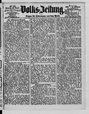 Volks-Zeitung vom 22.08.1866