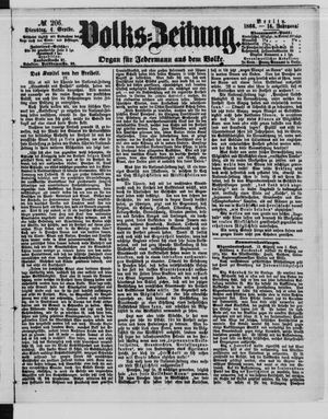 Volks-Zeitung vom 04.09.1866