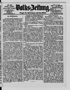 Volks-Zeitung vom 07.09.1866