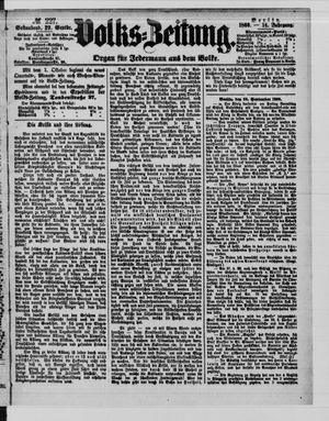 Volks-Zeitung vom 29.09.1866