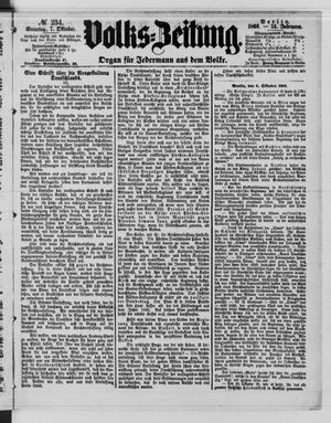 Volks-Zeitung on Oct 7, 1866