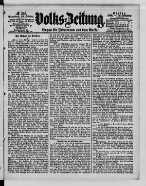 Volks-Zeitung vom 20.10.1866