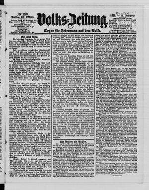 Volks-Zeitung on Oct 26, 1866
