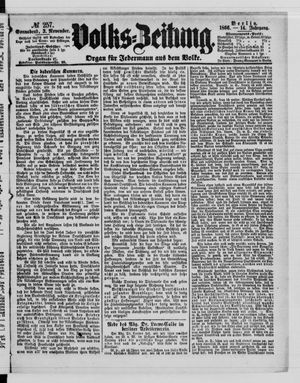 Volks-Zeitung on Nov 3, 1866