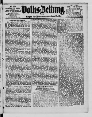 Volks-Zeitung vom 17.11.1866